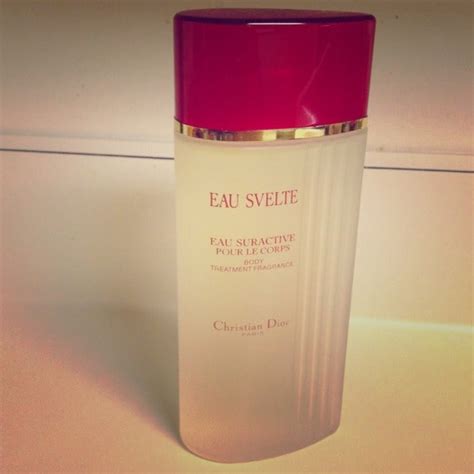 christian dior eau svelte deodorant creme|eau svelte perfume Dior.